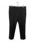 GIVENCHY（ジバンシィ）の古着「センタープレスパンツ」｜ブラック