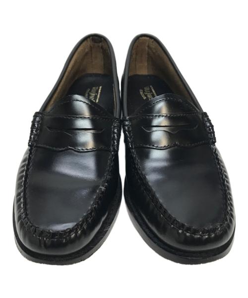 G.H.BASS（ジーエイチバス）G.H.BASS (ジーエイチバス) Larsonコインローファー ブラック サイズ:5 1/2の古着・服飾アイテム