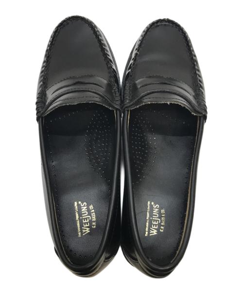 G.H.BASS（ジーエイチバス）G.H.BASS (ジーエイチバス) Larsonコインローファー ブラック サイズ:5 1/2の古着・服飾アイテム