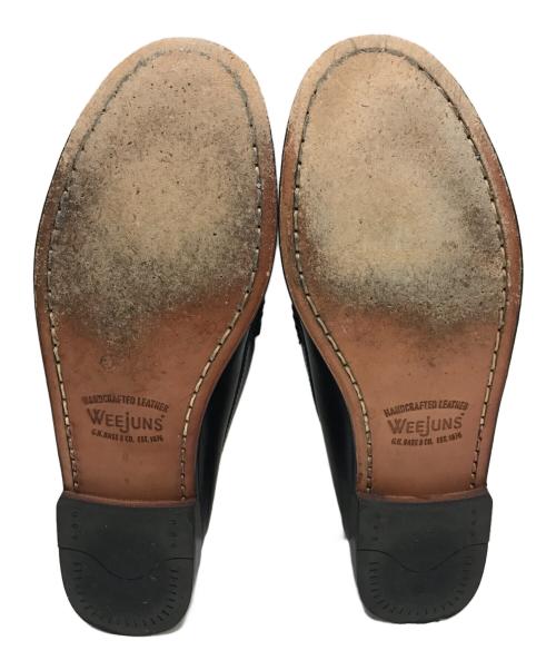 G.H.BASS（ジーエイチバス）G.H.BASS (ジーエイチバス) Larsonコインローファー ブラック サイズ:5 1/2の古着・服飾アイテム