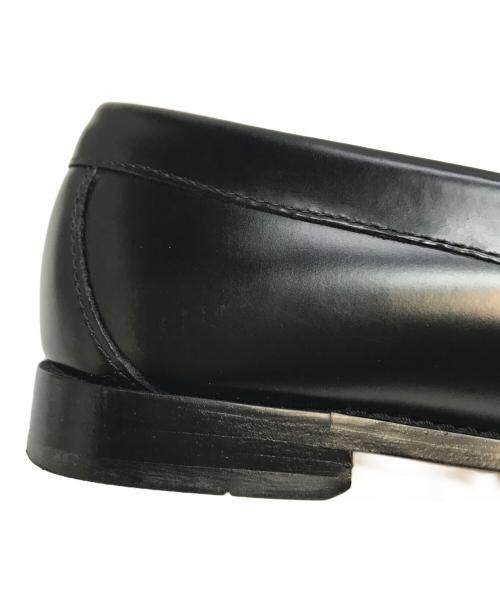 G.H.BASS（ジーエイチバス）G.H.BASS (ジーエイチバス) Larsonコインローファー ブラック サイズ:5 1/2の古着・服飾アイテム