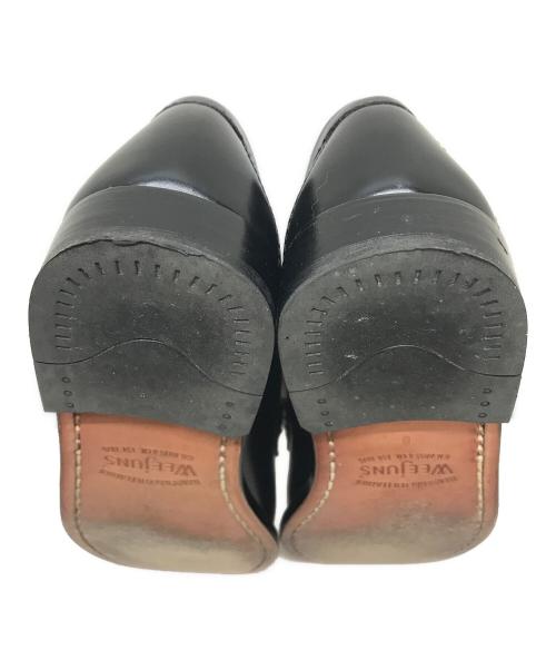 G.H.BASS（ジーエイチバス）G.H.BASS (ジーエイチバス) Larsonコインローファー ブラック サイズ:5 1/2の古着・服飾アイテム