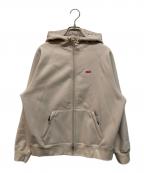 SUPREMEシュプリーム）の古着「WINDSTOPPER Zip Up Hooded Sweatshirt」｜アイボリー