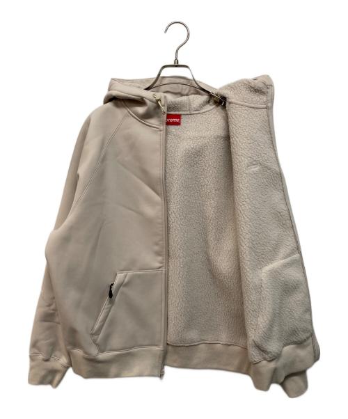 SUPREME（シュプリーム）SUPREME　 (シュプリーム) WINDSTOPPER Zip Up Hooded Sweatshirt アイボリー サイズ:Sの古着・服飾アイテム