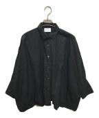 UNITED ARROWS TOKYOユナイテッドアローズトウキョウ）の古着「リラックスリネンシャツ」｜ブラック