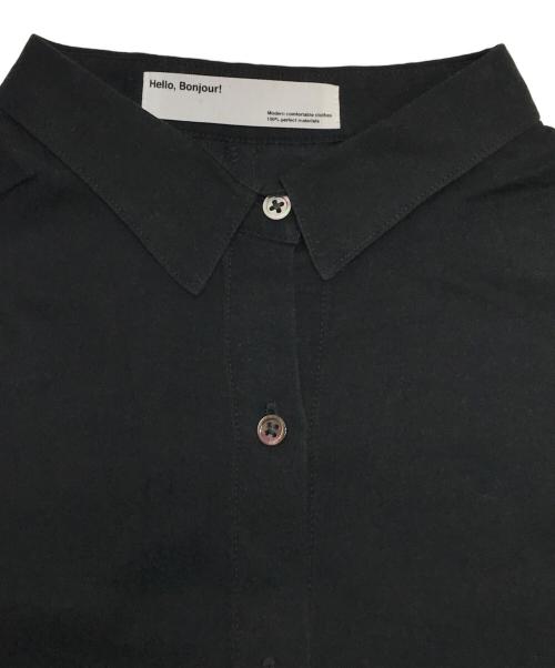 L'appartement（アパルトモン）L'appartement (アパルトモン) Dolmansleeve Sheer Blouse ブラック サイズ:-の古着・服飾アイテム