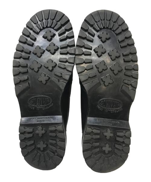 MHL（エムエイチエル）MHL (エムエイチエル) SOLOVAIR (ソロヴェアー) FIREMAN’S SHOES ブラック サイズ:7の古着・服飾アイテム