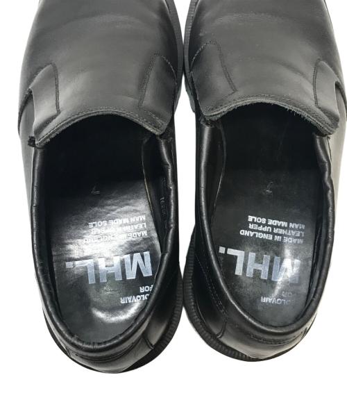 MHL（エムエイチエル）MHL (エムエイチエル) SOLOVAIR (ソロヴェアー) FIREMAN’S SHOES ブラック サイズ:7の古着・服飾アイテム