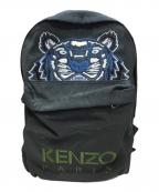 KENZOケンゾー）の古着「Large Tiger Canvas backpack」｜グレー