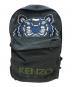 KENZO（ケンゾー）の古着「Large Tiger Canvas backpack」｜グレー