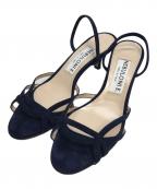 NEBULONIEネブローニ）の古着「STRAP SANDALS」｜ネイビー