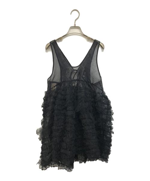 ramarama（ラムラム）ramarama (ラムラム) チュールベスト ブラック サイズ:Freeの古着・服飾アイテム