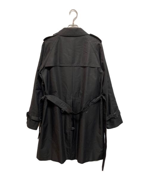 Aquascutum（アクアスキュータム）Aquascutum (アクアスキュータム) ライナー付トレンチコート ブラック サイズ:10の古着・服飾アイテム