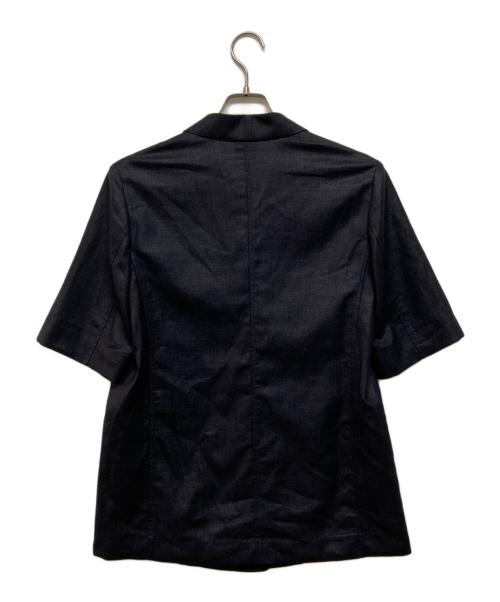 Spick and Span（スピック＆スパン）Spick and Span (スピックアンドスパン) ライトドライクロスハーフスリーブジャケット ネイビー サイズ:-の古着・服飾アイテム