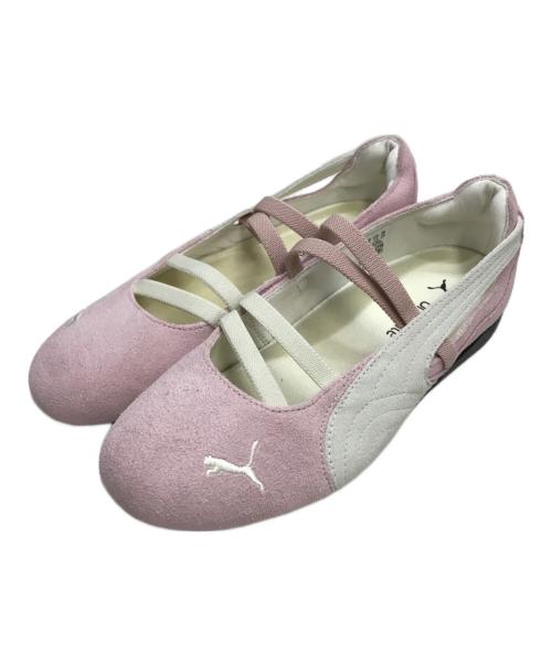 PUMA（プーマ）PUMA (プーマ) スピードキャット バレエ SD スニーカー ピンク サイズ:24cmの古着・服飾アイテム