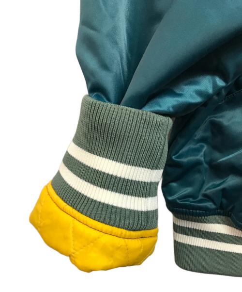 DIESEL（ディーゼル）DIESEL (ディーゼル) Vercity Bomber Jacket グリーン サイズ:Mの古着・服飾アイテム