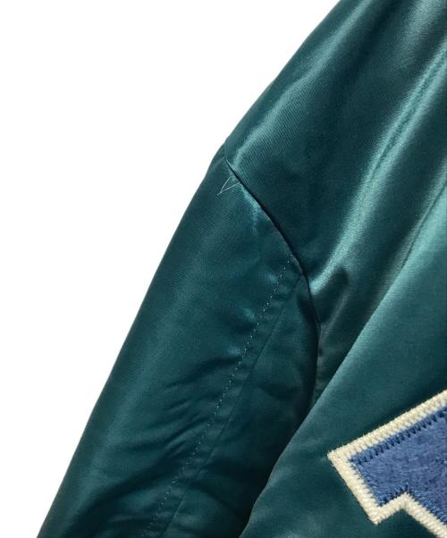 DIESEL（ディーゼル）DIESEL (ディーゼル) Vercity Bomber Jacket グリーン サイズ:Mの古着・服飾アイテム