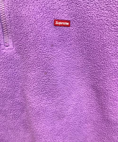 SUPREME（シュプリーム）Supreme (シュプリーム) Polartec Half Zip Pullover Light パープル サイズ:Lの古着・服飾アイテム