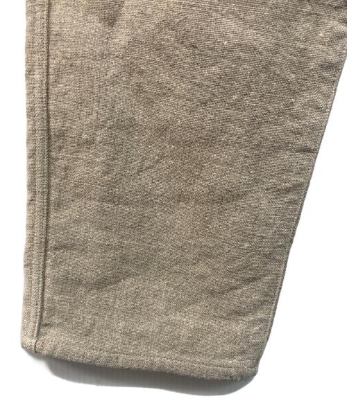 FUMIKA UCHIDA（フミカウチダ）FUMIKA UCHIDA (フミカウチダ) 切替リネンパンツ ベージュ サイズ:36の古着・服飾アイテム