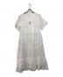 CLOTH&CROSS (クロスアンドクロス) リネンワンピース ホワイト サイズ:.：15000円