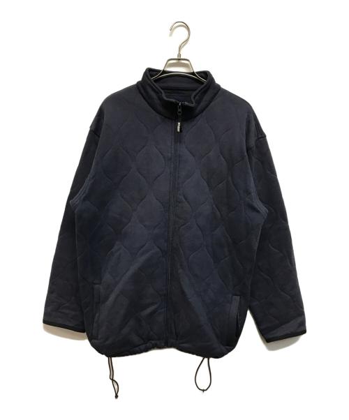 stussy（ステューシー）stussy (ステューシー) 00sキルティングジャケット ネイビー サイズ:XLの古着・服飾アイテム