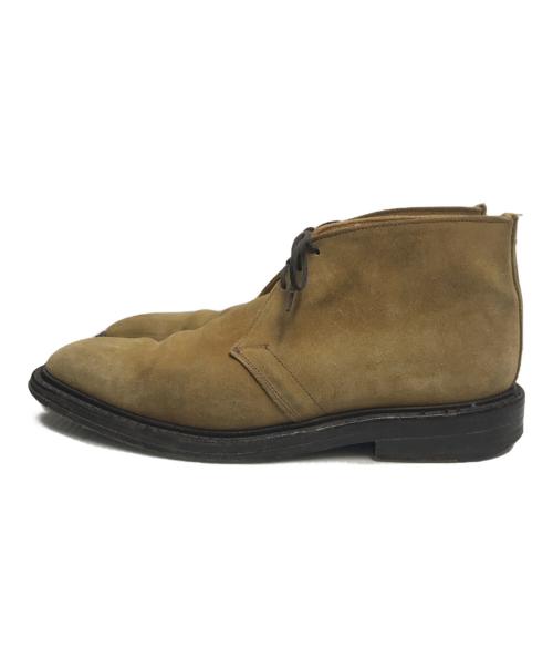 Tricker's（トリッカーズ）Tricker's (トリッカーズ) チャッカブーツ ベージュ サイズ:7の古着・服飾アイテム