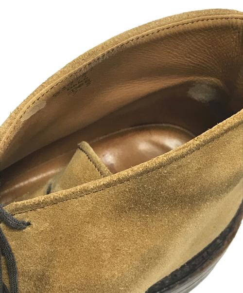 Tricker's（トリッカーズ）Tricker's (トリッカーズ) チャッカブーツ ベージュ サイズ:7の古着・服飾アイテム