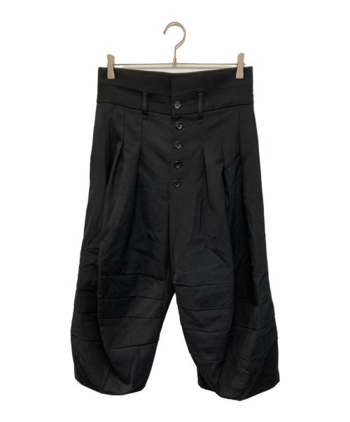 NEMETH（ネメス）NEMETH (ネメス) Trousers 20 ブラック サイズ:Sの古着・服飾アイテム