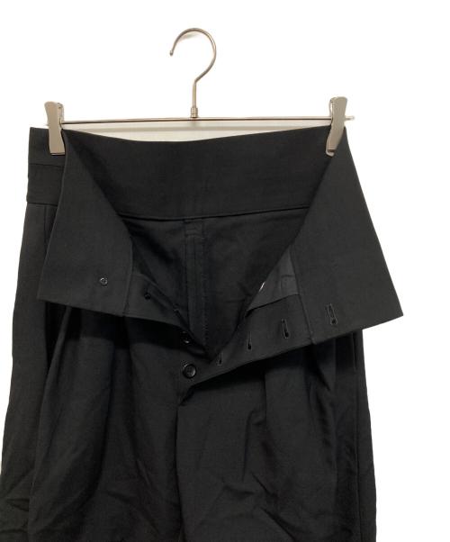 NEMETH（ネメス）NEMETH (ネメス) Trousers 20 ブラック サイズ:Sの古着・服飾アイテム