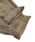 中古・古着 TIGHTBOOTH PRODUCTION (タイトブースプロダクション) PLAID FLANNEL BAGGY SLACKS ブラウン サイズ:L：13000円