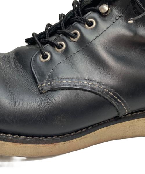 RED WING（レッドウィング）RED WING (レッドウィング) 復刻6-inch Classic Round ブラック サイズ:US9.5の古着・服飾アイテム