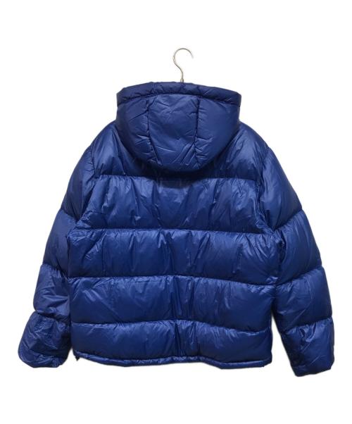 stussy（ステューシー）stussy (ステューシー) DOWN PARKA MICRO RIPSTOP(ダウン パーカ マイクロ リップストップ) ブルー サイズ:Mの古着・服飾アイテム