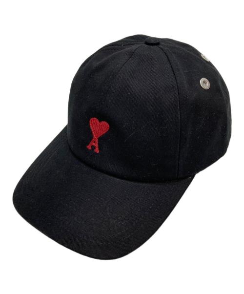 ami（アミ）ami (アミ) ベースボールキャップ ブラックの古着・服飾アイテム
