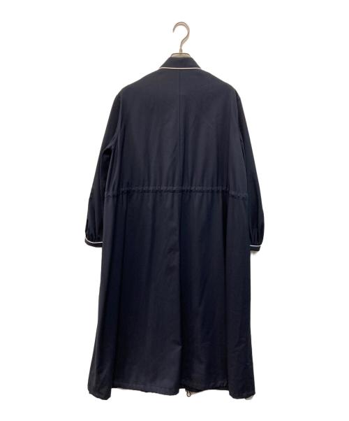 23区 lab（ニジュウサンクラボ）23区 lab (ニジュウサンクラボ) ウールライトツイルコート ネイビー サイズ:36の古着・服飾アイテム