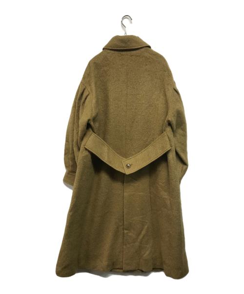 MUVEIL（ミュベール）MUVEIL (ミュベール) Stone Embroidery Coat(ストーン エンブロイダリー コート) ブラウン サイズ:Mの古着・服飾アイテム