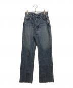 R'IAM PLAGEリアム プラージュ）の古着「スラックスDENIM」｜インディゴ