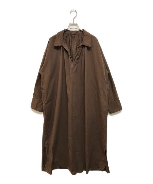 Plage（プラージュ）Plage (プラージュ) vintage weather ワンピース ブラウン サイズ:38の古着・服飾アイテム