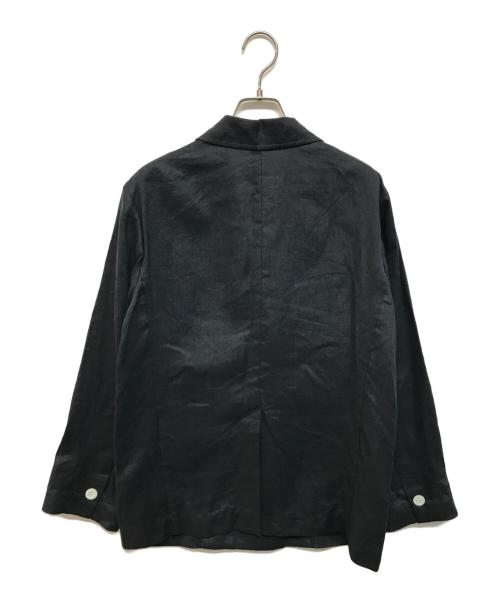 IENA（イエナ）IENA (イエナ) フレンチリネンジャケット ブラック サイズ:36の古着・服飾アイテム