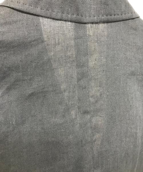 IENA（イエナ）IENA (イエナ) フレンチリネンジャケット ブラック サイズ:36の古着・服飾アイテム