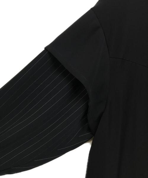 ENFOLD（エンフォルド）ENFOLD (エンフォルド) T－SHIRT－LAYERED DRESS ネイビー サイズ:SIZE 36の古着・服飾アイテム