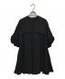 COEL（コエル）の古着「ポップコーンミニワンピース」｜ブラック
