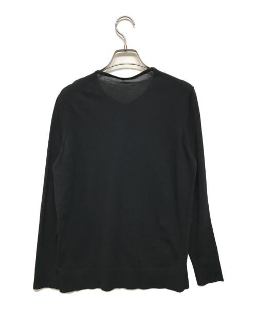 MUSE de Deuxieme Classe（ミューズ ドゥーズィエム クラス）MUSE de Deuxieme Classe (ミューズ ドゥーズィエム クラス) FF grace クルーネック カーディガン ブラック サイズ:Freeの古着・服飾アイテム