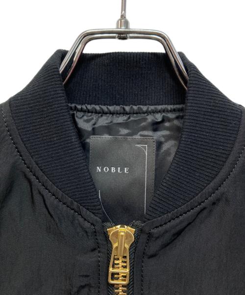 Noble（ノーブル）Noble (ノーブル) ヴィンテージナイロンコンパクトMA1 ブラック サイズ:Freeの古着・服飾アイテム