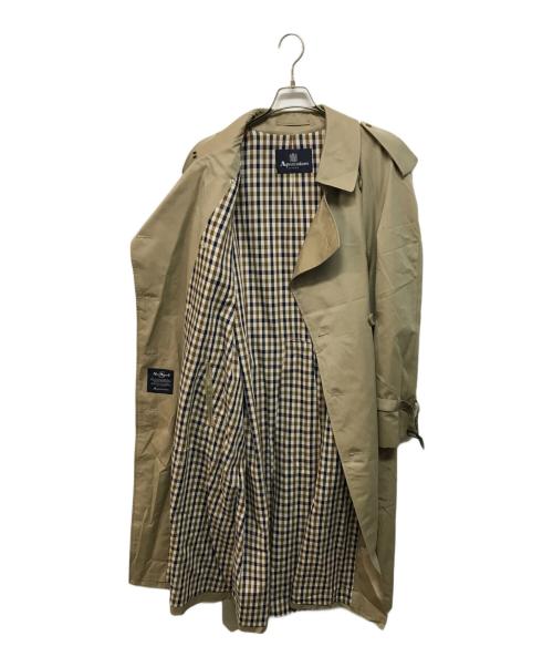 Aquascutum（アクアスキュータム）Aquascutum (アクアスキュータム) トレンチコート ベージュ サイズ:42の古着・服飾アイテム