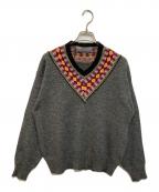 COMME des GARCONS HOMMEコムデギャルソン オム）の古着「ニット」｜グレー