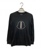 MONCLER×RICK OWENSモンクレール×リックオウエンス）の古着「レベルTシャツ」｜ブラック