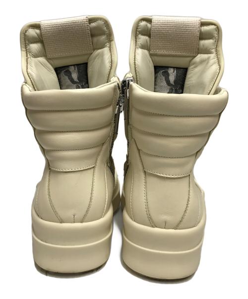 RICK OWENS（リックオウエンス）RICK OWENS (リックオウエンス) GEO BASKET SNEAKERS ホワイト サイズ:36の古着・服飾アイテム