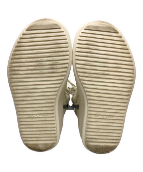 RICK OWENS（リックオウエンス）RICK OWENS (リックオウエンス) GEO BASKET SNEAKERS ホワイト サイズ:36の古着・服飾アイテム