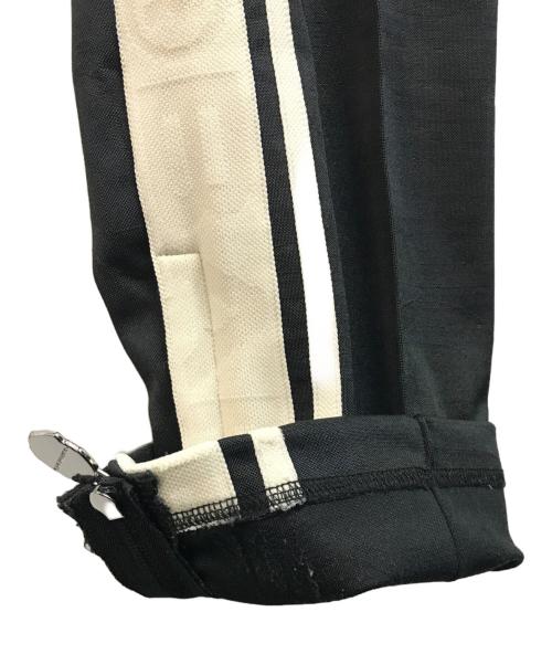 A BATHING APE（ア ベイシング エイプ）A BATHING APE (ア ベイシング エイプ) LUX SPORT PATTERN JAQUARD TRACK PANTS ブラック サイズ:SIZE Lの古着・服飾アイテム