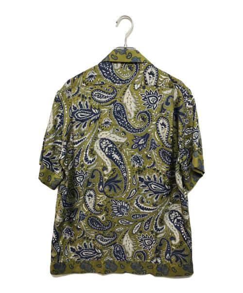 BANANATIME（バナナタイム）BANANATIME (バナナタイム) シルクシャツ オリーブ サイズ:XSの古着・服飾アイテム